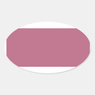 Pegatina Mauve Oval