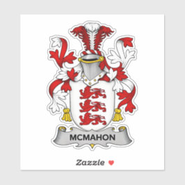 Pegatina McMahon Family Coat of Arms Vinyl Sticker