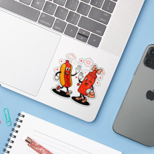 Pegatina Me Arrepito Con Jugosos Wieners Humor Adulto Graci