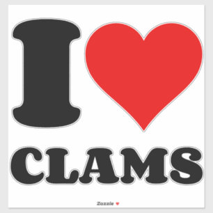 PEGATINA ME ENCANTAN LAS CLAMAS
