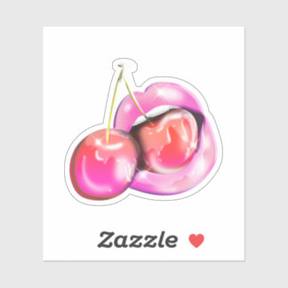 Pegatina Me gustas mucho Cherry