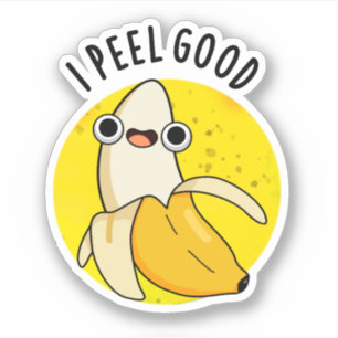 Pegatina Me Peel Buena Graciosa Fruit Banana Pun