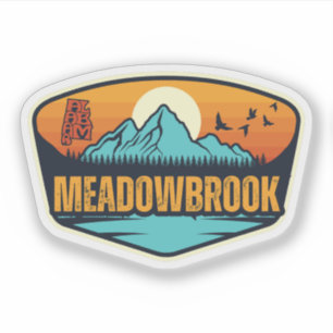 Pegatina Meadowbrook, Alabama
