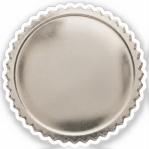 Pegatina Medalla de Excelencia de Estallido de Estrella de 