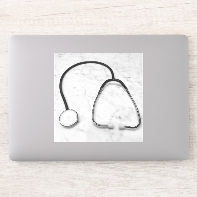 Pegatina Médica de Stethoscope Enfermera Médica Médica 4Lee (Ordenador)