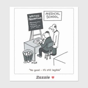 Pegatina Médica en formación en Personalizado de la Facul