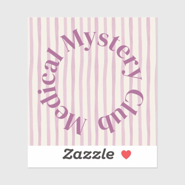 Pegatina 'Medical Mystery Club' Relatable Spoonie Sticker (Hoja)