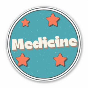 Pegatina Medicina