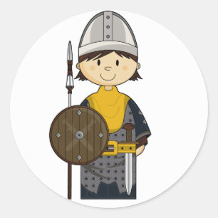 Pegatina Medieval Knight