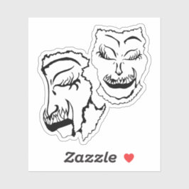 Pegatina Medusa 4MMHeads DoubleHeaded 2025 Horror Awaynowe