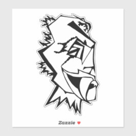 Pegatina Medusa 4MMHeads libro de terror 2025 Awaynowe