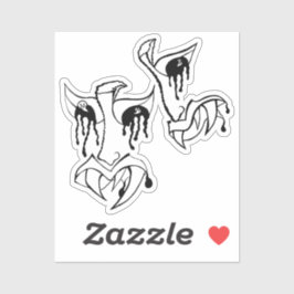 Pegatina Medusa 5MMHeads DoubleHeaded 2025 Horror Awaynowe