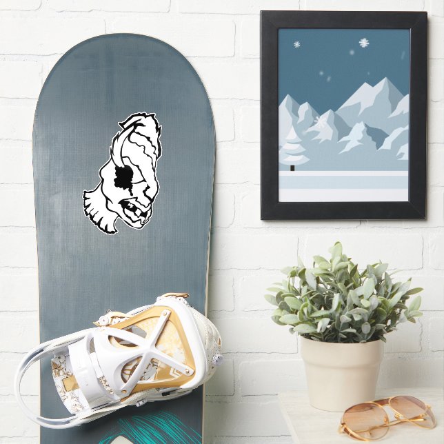 Pegatina Medusa 8MMHeads Diecut 2025 Horror Book Awaynowe (snowboard)