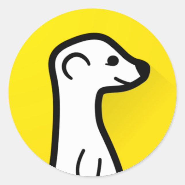 Pegatina MeerKat (Anverso)