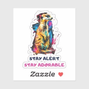 Pegatina Meerkat