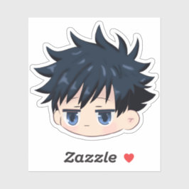 Pegatina Megumi inspired chibi