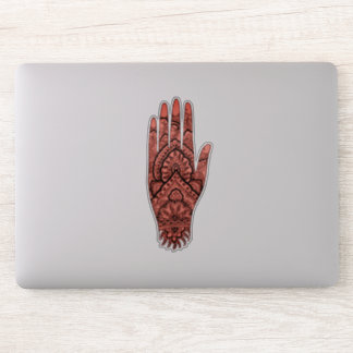 Pegatina Mehndi Hand Tattoo Art