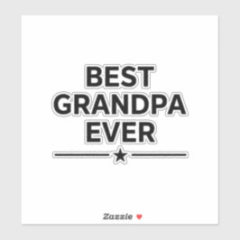 Pegatina Mejor abuelo de todos 