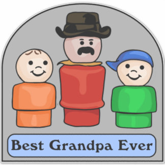Pegatina Mejor abuelo jamás