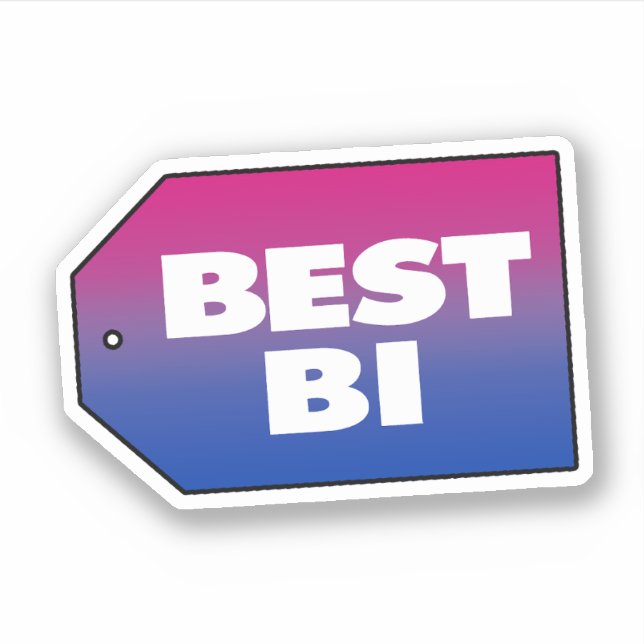 Pegatina Mejor Bi (Anverso)