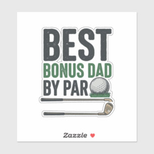 Pegatina Mejor Bonus Papá por Par Diseño de Camiseta de Gol