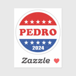 Pegatina Mejor candidato presidencial Pedro 2024