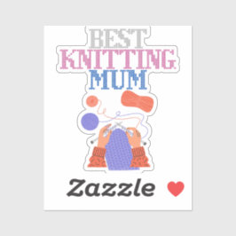 Pegatina Mejor mamá de punto 01