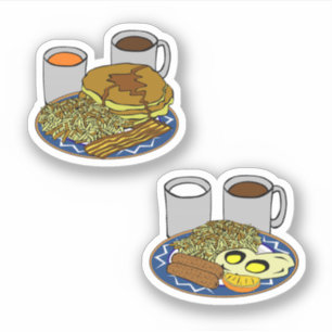 Pegatina Mejor mes de desayuno