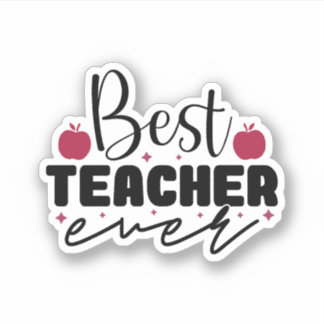 Pegatina Mejor Profesor de la Historia