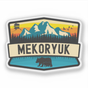 Pegatina Mekoryuk, Alaska