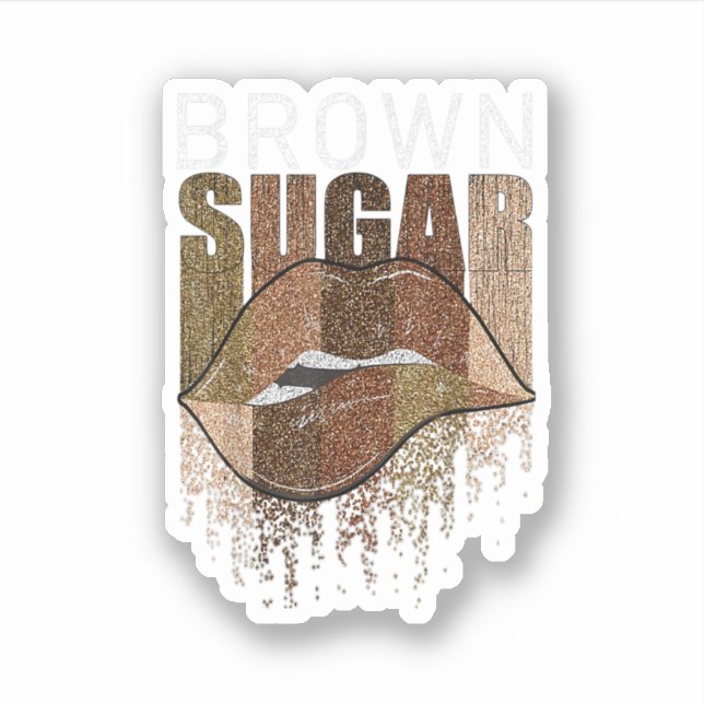Pegatina Melanin Sugar (Anverso)