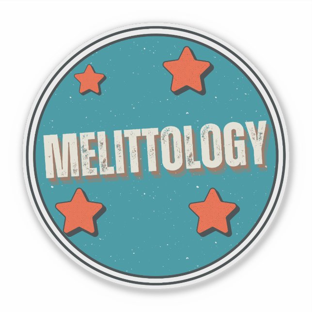 Pegatina Melitología (Anverso)