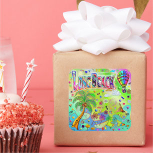 Pegatina Melody de Long Beach Timeless