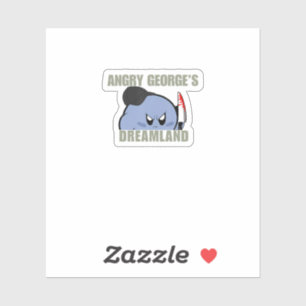 Pegatina Meme Angry George's Dreamland