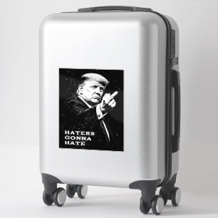 Pegatina Meme Divertido Dedo Medio Trump 2026