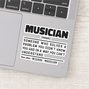 Pegatina Memes musicales de música Noun divertidos