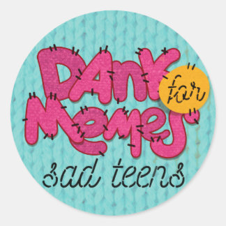 pegatina "Memes para adolescentes tristes"