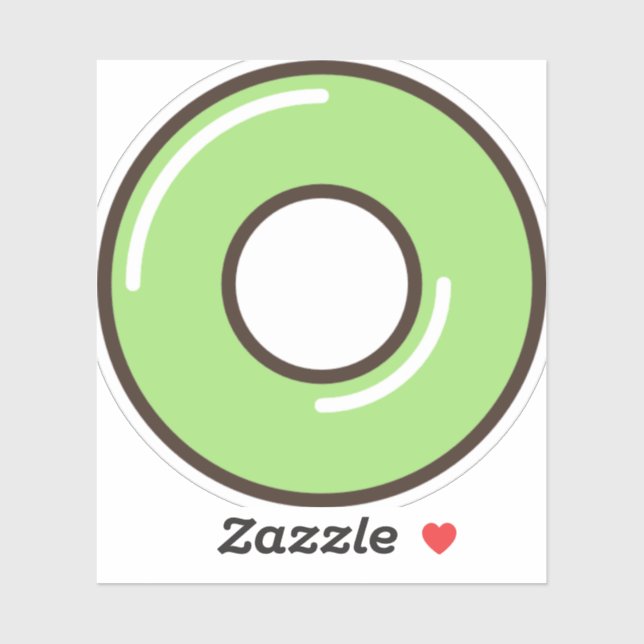 Pegatina menta (Hoja)