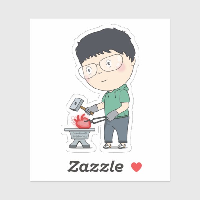 Pegatina mente sosoHoney(12) (Hoja)