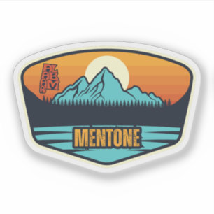 Pegatina Mentone, Alabama