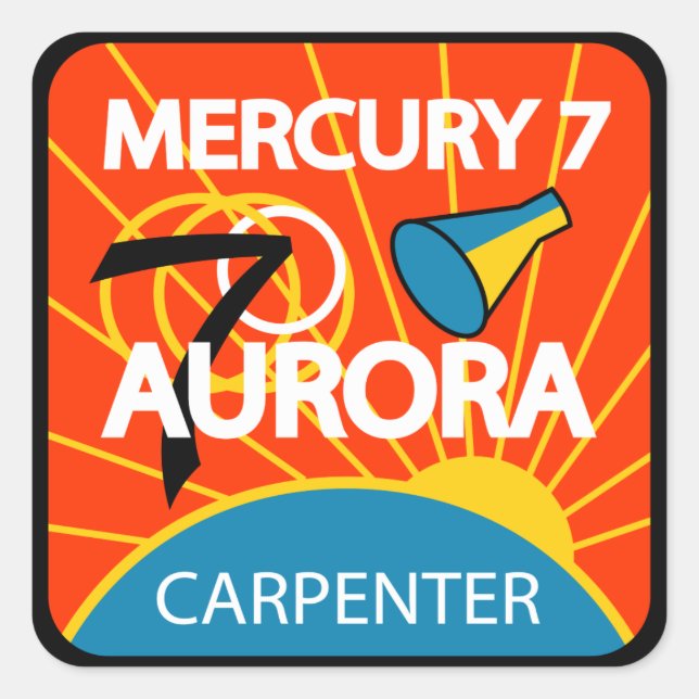 Pegatina Mercurio 7 (Anverso)
