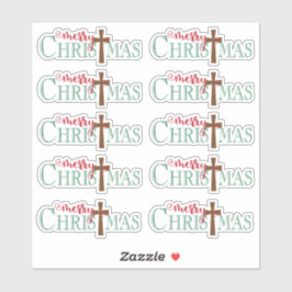 Pegatina Merry Christmas