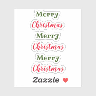 Pegatina Merry Christmas Sticker