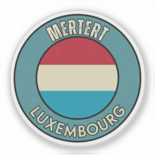 Pegatina Mertert, Luxemburgo