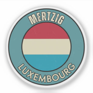 Pegatina Mertzig, Luxemburgo