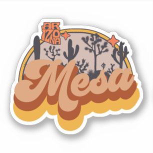 Pegatina Mesa, Arizona