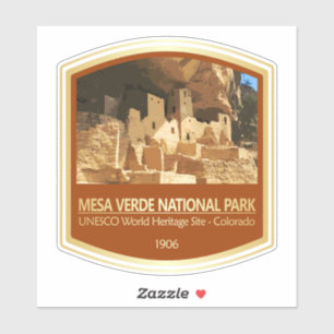 Pegatina Mesa Verde NP (PF1)