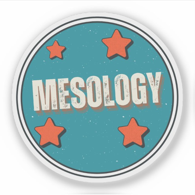 Pegatina Mesología (Anverso)