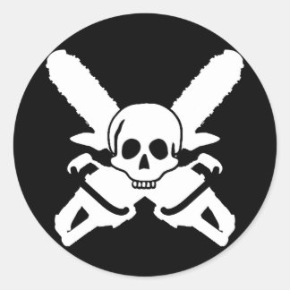 Pegatina Metalizado de ChainSaw