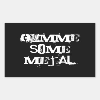 pegatina metalizado pesado